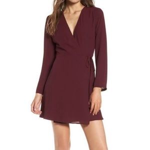 Lush Elly Wrap Dress